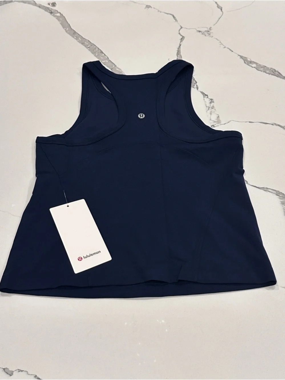 Lululemon Align Waist Length Tank Sz 10 True Navy NWT - Picture 5 of 7